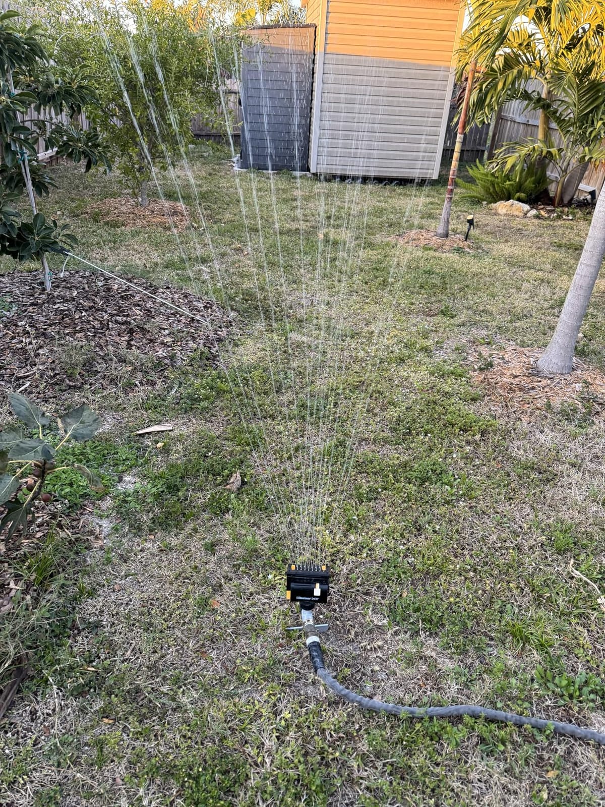 Melnor MiniMax Spike Sprinkler, 4000 Sq Ft: 360°, Flow, Width, Range Adjust customer photo 1