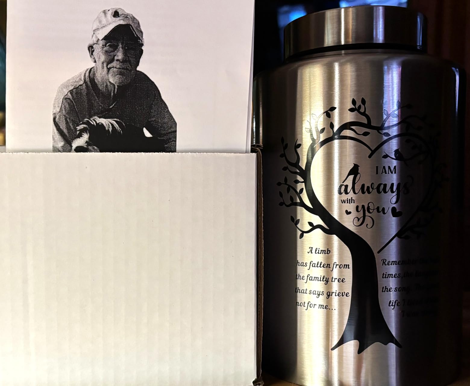 Cremation Urns for Human Ashes Adult - Woman Men Large up to 220 lbs customer photo 2