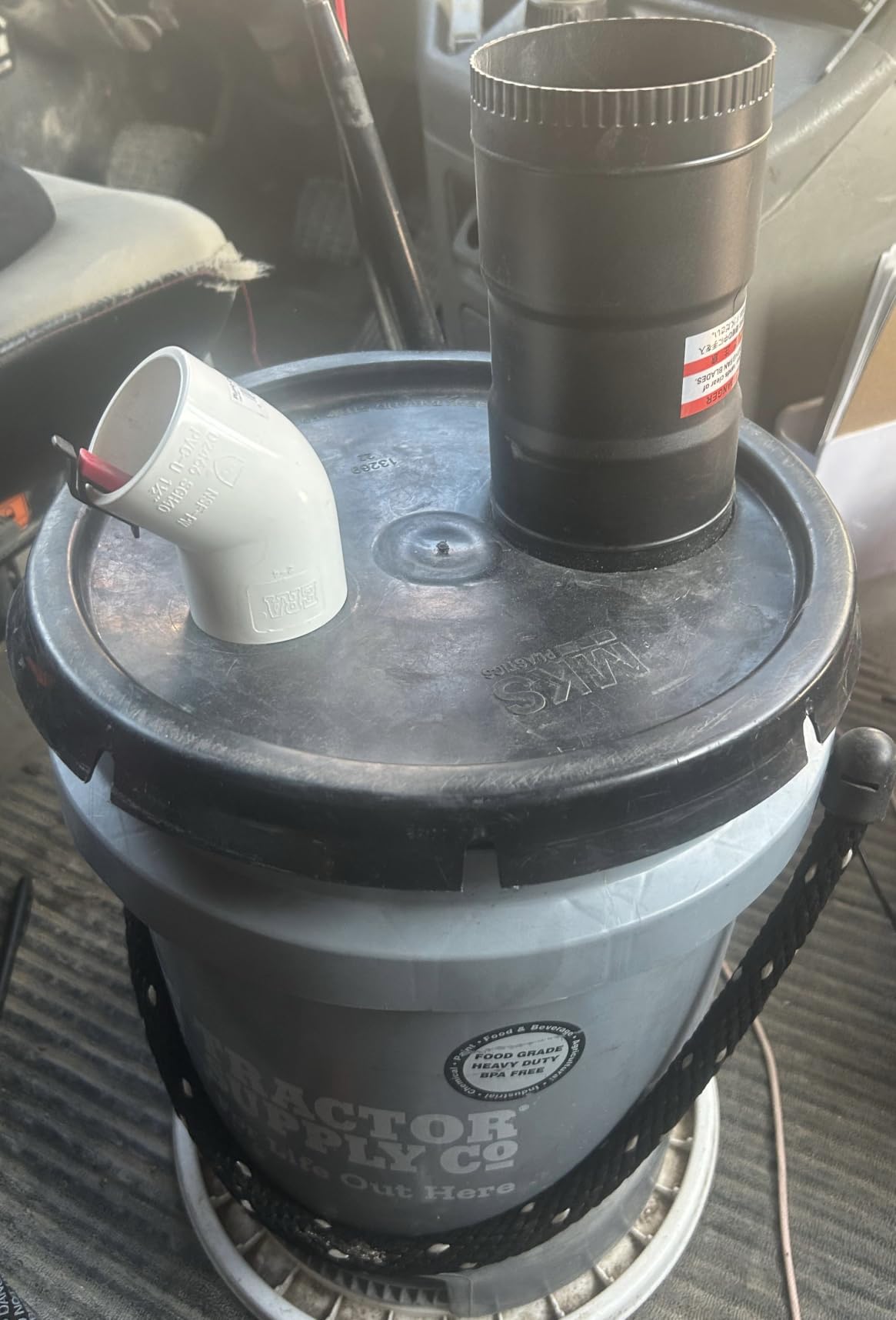Hon&Guan 6 Inch Inline Booster Duct Fan with Speed Controller - 345 CFM Airflow with 19.2W Ultra-Low Power and Low Noise customer photo 2