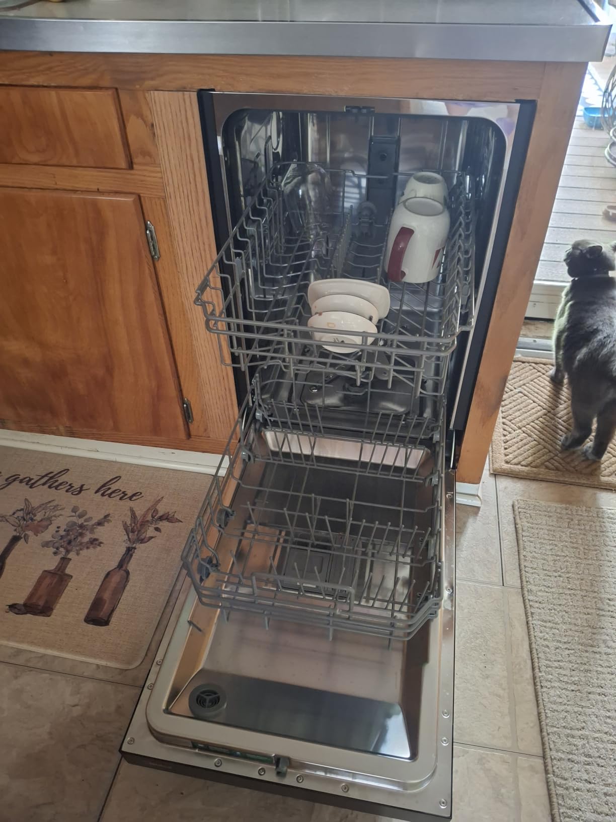 Midea 18 Inch Built-in Dishwasher, 8 Place Settings, Stainless Steel Tub customer photo 1