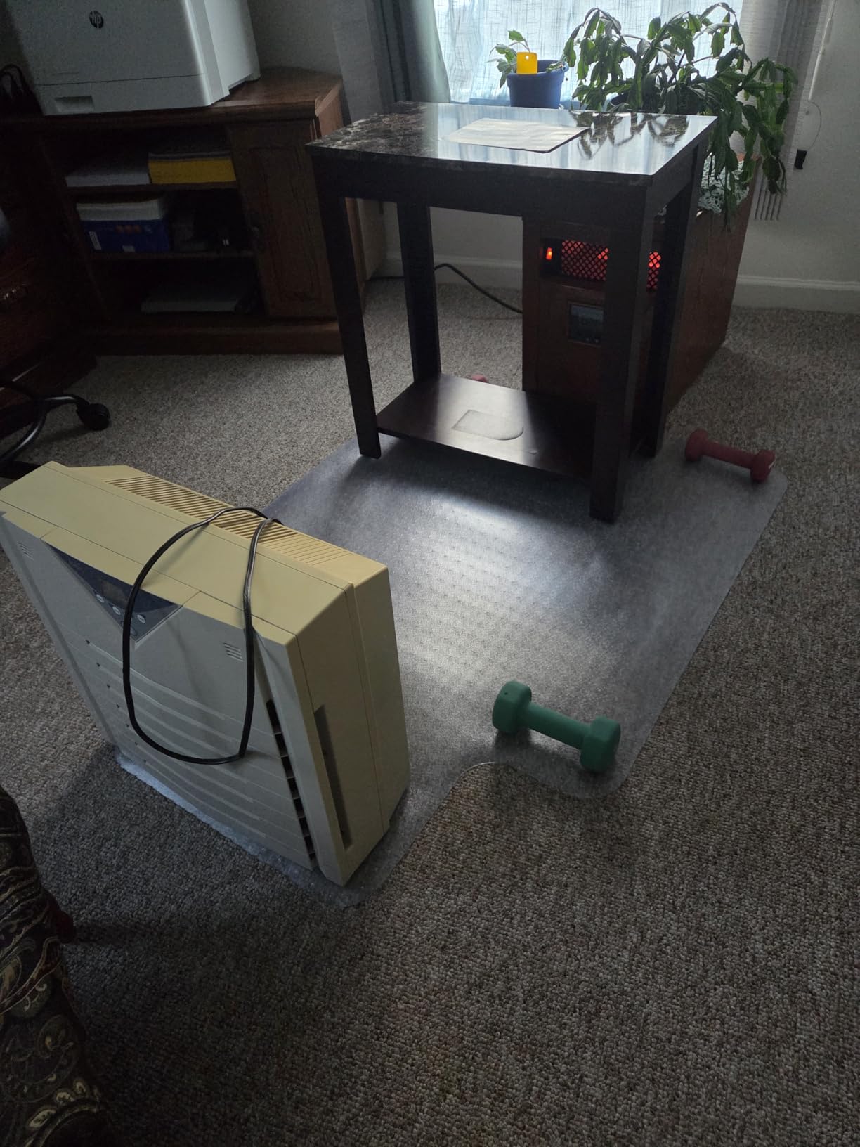 Chair Mat for Carpet- Low Pile (1/4