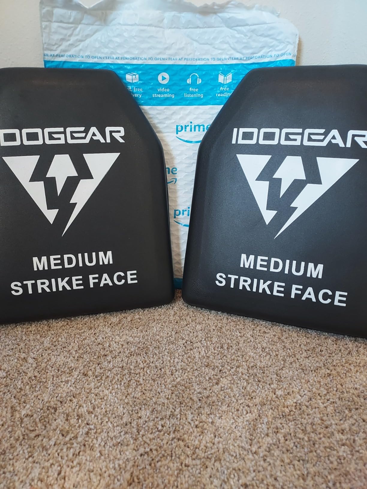 IDOGEAR Tactical EVA Foam Plate High Elasticity Soft Shock Plate for Vest Inner Liner Black 2pcs in Medium Size 10x12'' customer photo 2