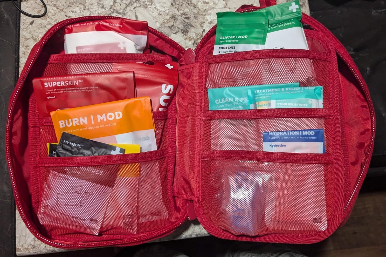 MY MEDIC MyFAK Standard Tactical IFAK & AFAK First Aid Kit - HSA FSA Items - Built in USA - Medical Supplies & Combat Medic Kit for Car, Truck, Vehicle & EDC Emergencies - Tactical Medical Bag, Black customer photo 1
