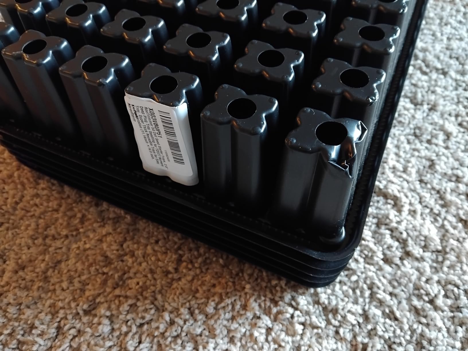 RooTrimmer 54 Cell Seed Starter Trays, 2.8