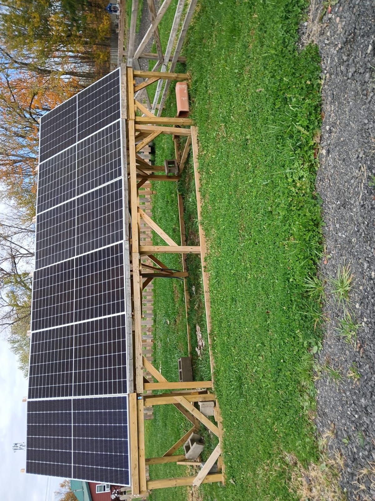 SUNGOLDPOWER 14PCS 550W Solar Panel, UL61730, 18BB Monocrystalline Grade A Cell, Rigid, High Efficiency, IP68, charging 12V/24V/48V Battery on Rooftop, Yard, Marine, on/off Grid system CEC listed (Total 7700W) customer photo 1