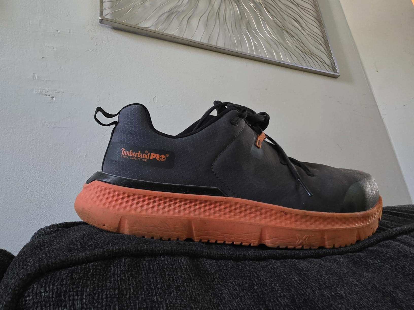 Timberland PRO Men's Intercept Steel Safety Toe Industrial Athletic Work Shoe customer photo 2