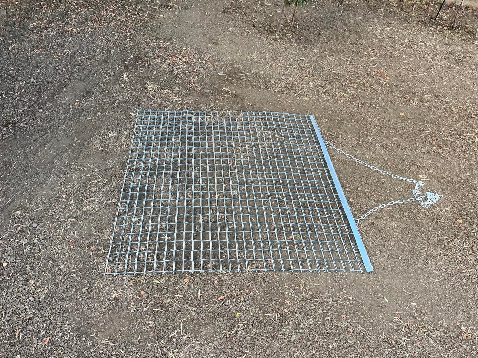 Rengue ATV/UTV 4x4 Feet Baseball Field Drag, Lawn Leveling Steel Mesh Heavy Duty Surface Leveling Mat, Drag Harrow for Gravel, Manual or Vehicle Driveway, Soil Leveling, Farm Garden, Football Field customer photo 2