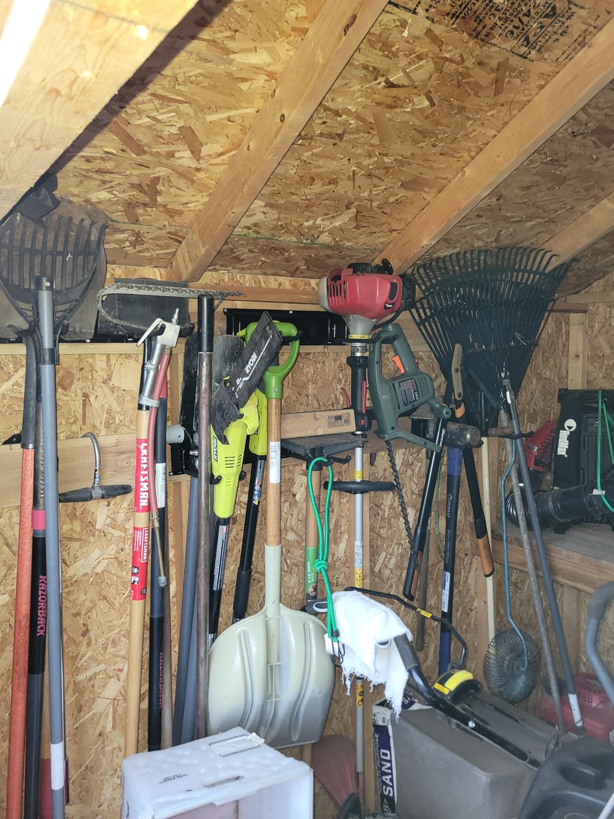 TIDYME Garage Tool Organizer Wall Mount, 48