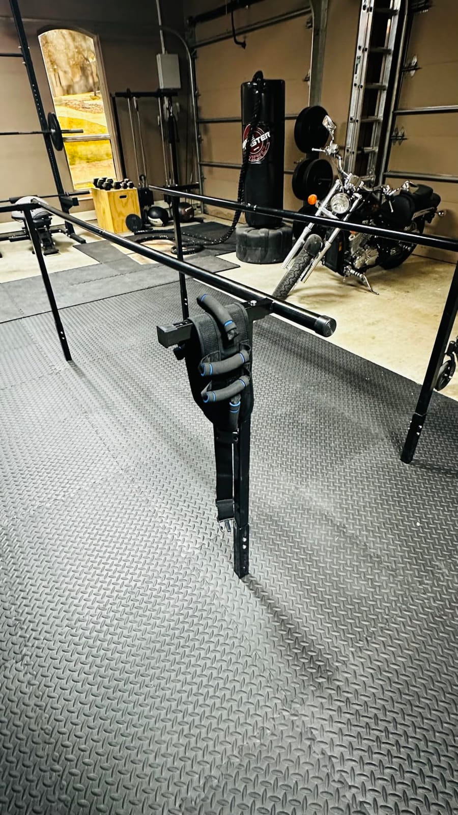 Adjustable Physical Therapy Parallel Bars, 8FT Walking Assist Bar for rehab customer photo 1