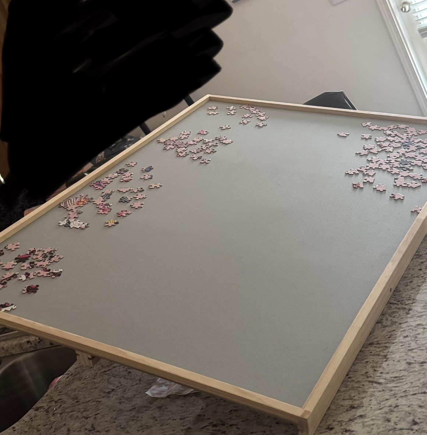 ALL4JIG 1500 Pieces 2-in-1 Tilting & Rotating Puzzle Board for Adults, 24.53