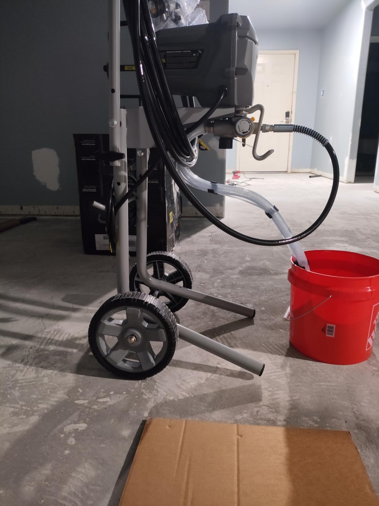 InoKraft MaXpray M3 Cart Airless Paint Sprayer, 3300 PSI 650W customer photo 2