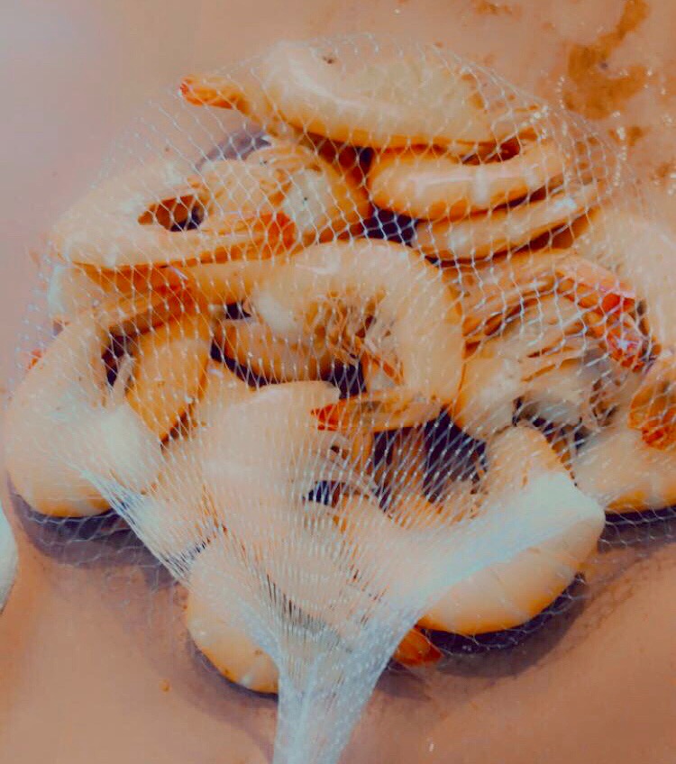 100Pcs 24''Mesh Produce Bags, Yellow Onions Bags,Seafood and Crawfish Sacks customer photo 2
