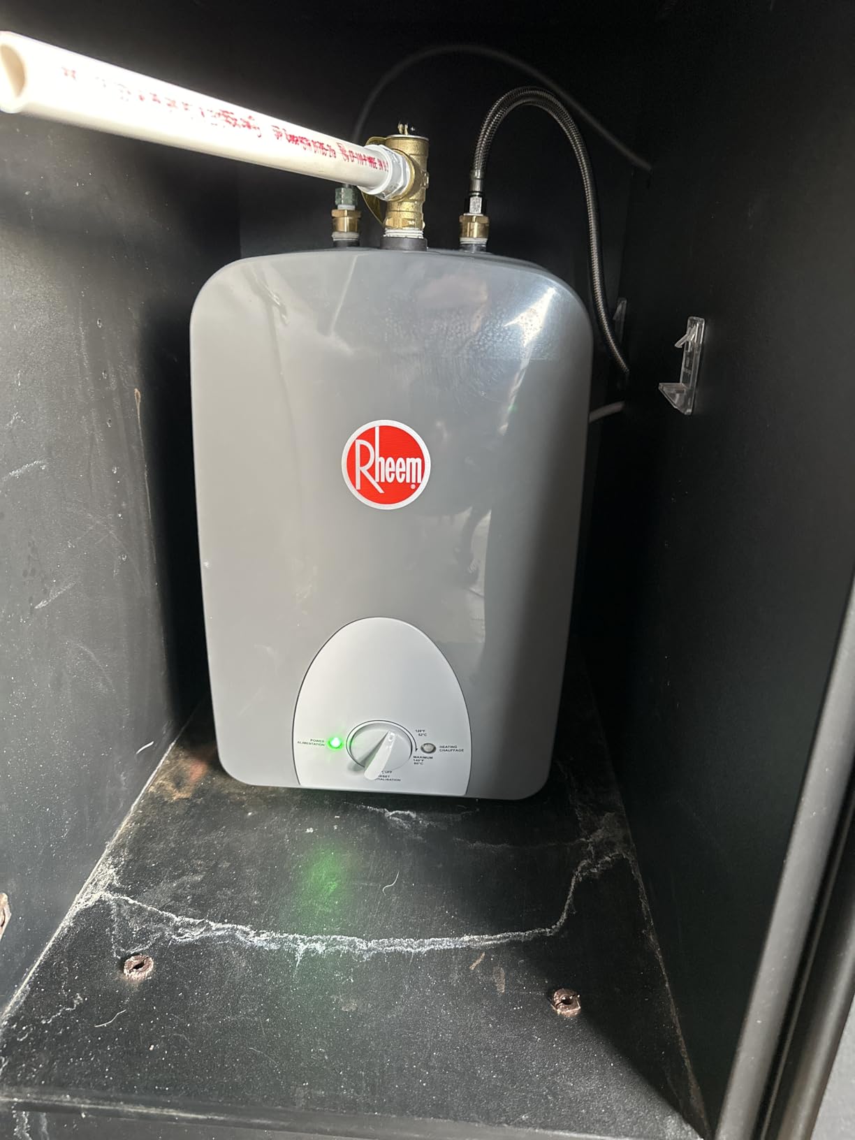 Rheem Mini-Tank Electric Water Heater, 2.5 Gallon customer photo 2