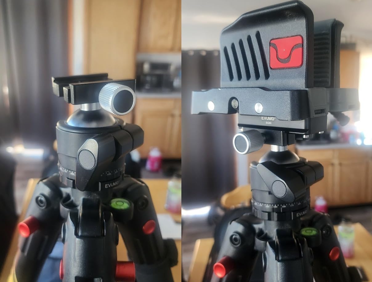 CAVIX Tripod Ball Head with 1/4