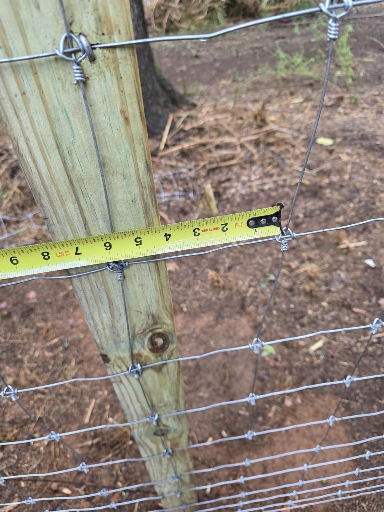 Livestock Fence, 4ft x 164ft Galvanized Cattle Fence, Heavy Zinc Coating Wire Fencing, Farm Fence for Hog Goat Deer Horse customer photo 1