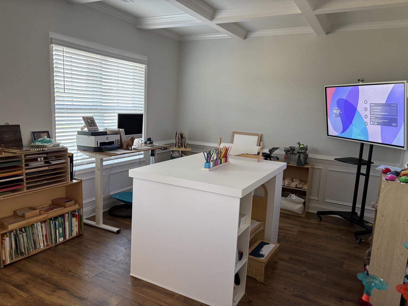 Vibe S1 55 Inch All-in-One Smart Board, 250+Apps, 4K UHD, Conference Device customer photo 2