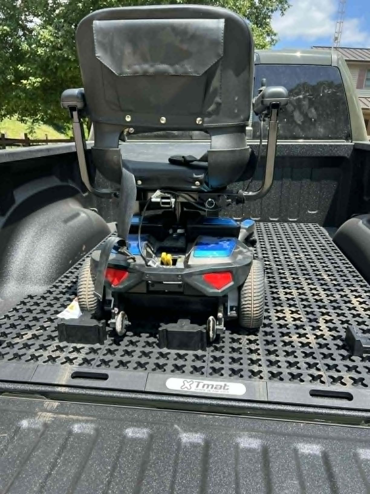 Tmat Truck Bed Organizer Storage System Slide Out Mat (Black, 6' to 6'5