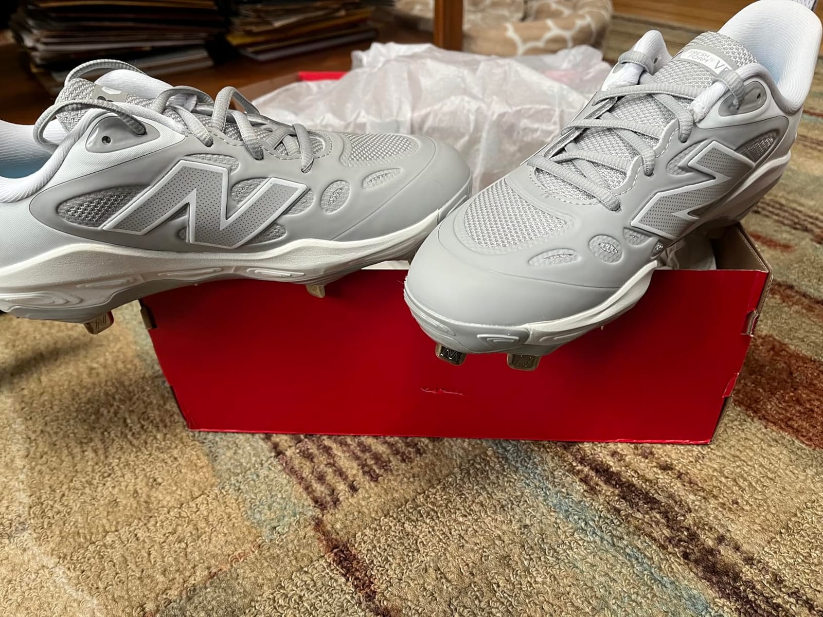 New Balance Women's Fresh Foam X Velo V4 Metal Softball Shoes customer photo 1
