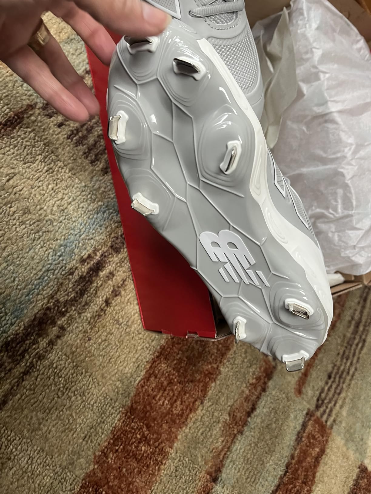 New Balance Women's Fresh Foam X Velo V4 Metal Softball Shoes customer photo 2