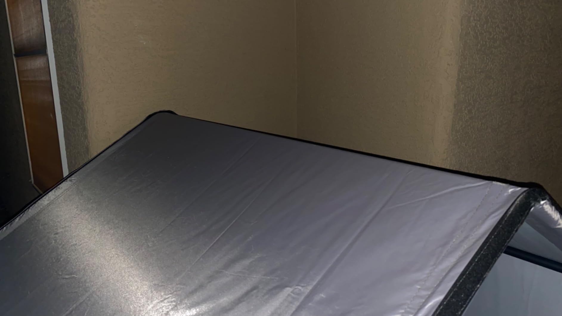 Outdoor Dog House for Large Dogs, XL Pet Tent Weatherproof, Grey customer photo 1