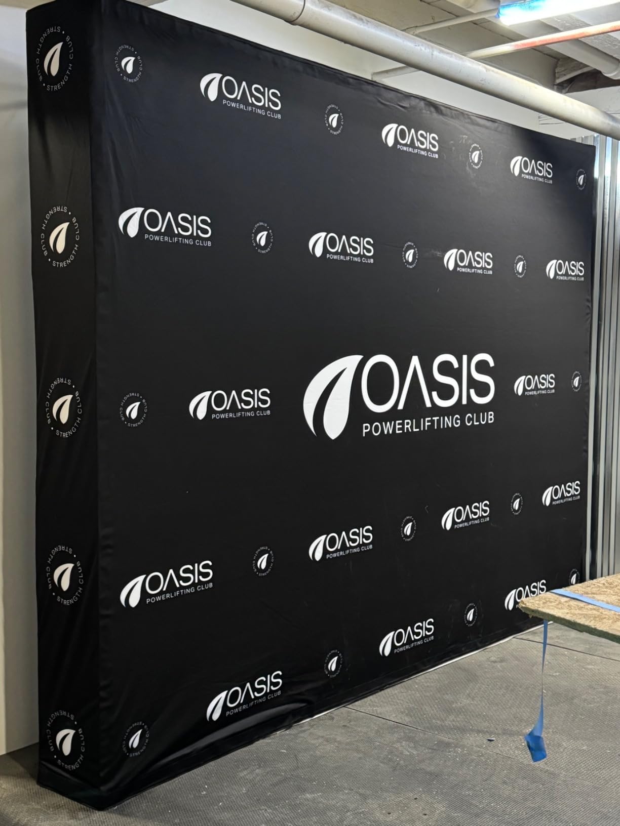 Custom Portable Pop Up Display Tension Fabric Backdrop | Banner Stand for Trade Show, Exhibition, Booth, Conference, Weddings, Party, Collapsible Space Truss (Frame+Banner 7.5x10ft) customer photo 2