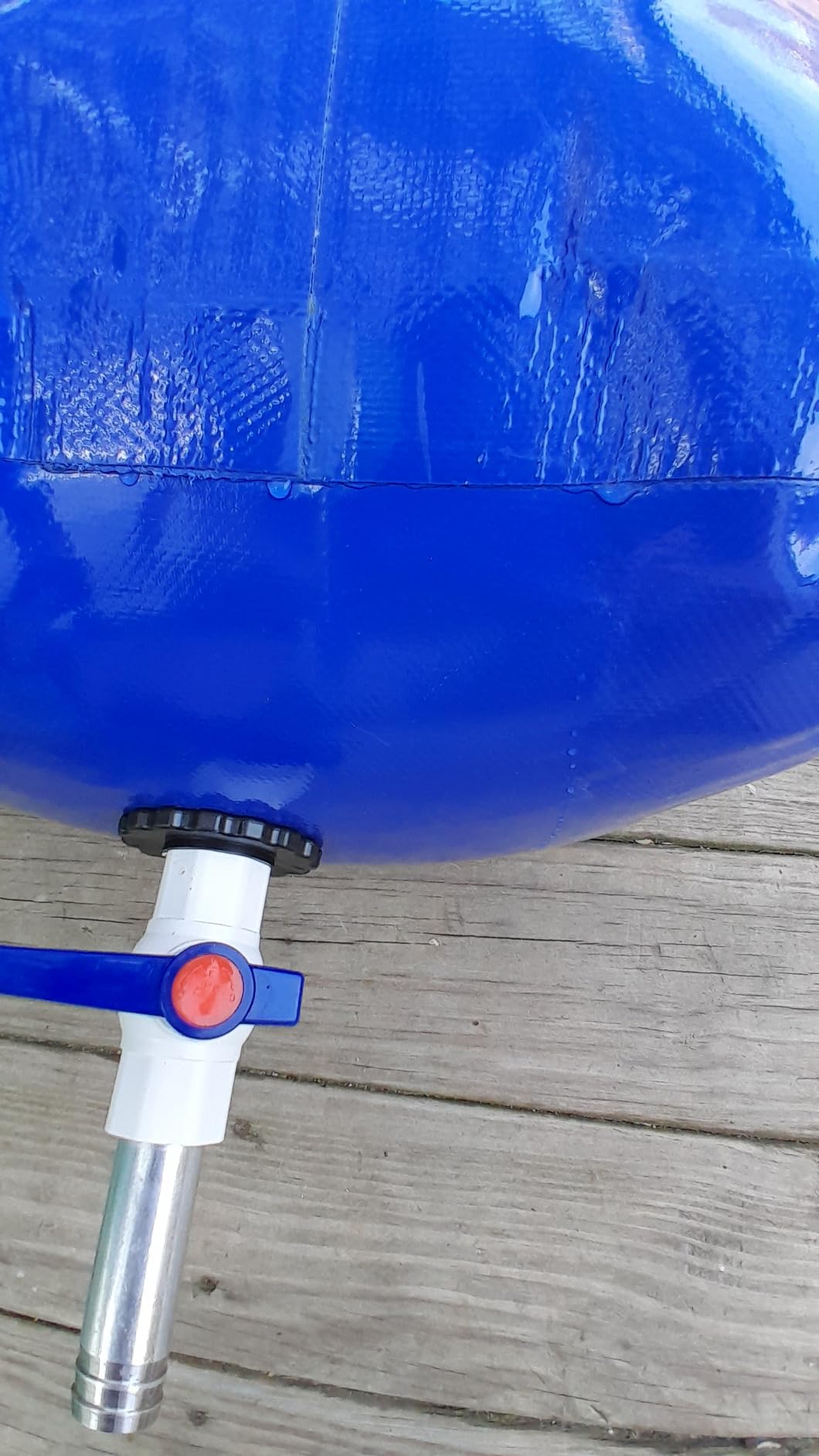 1890 L/500 Gallon Water Bladder Tank, Blue Portable RV Water Tank, Large Capacity Water Storage Bladder for Camping, Garden, Emergency, Outdoor Sports customer photo 2