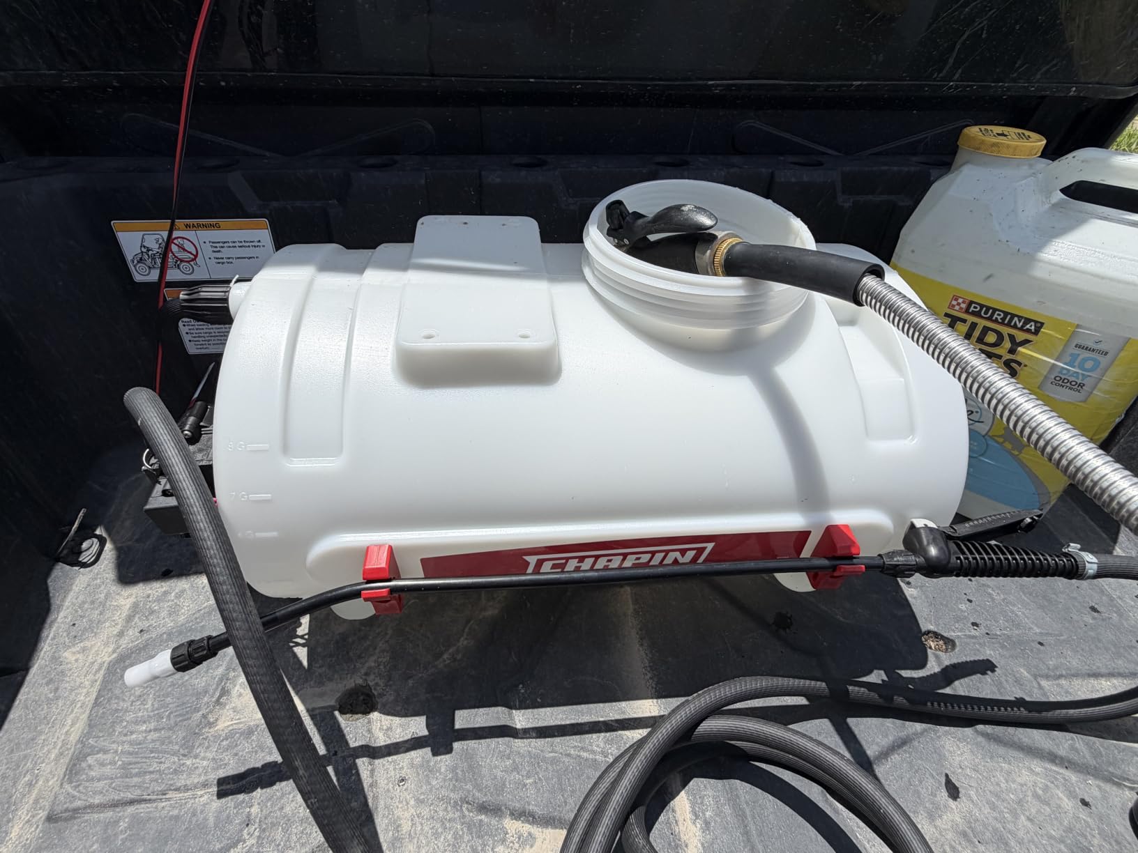 CHAPIN 97084 8-Gallon ATV/UTV Sprayer with 12V Pump & 15-Ft Hose customer photo 2