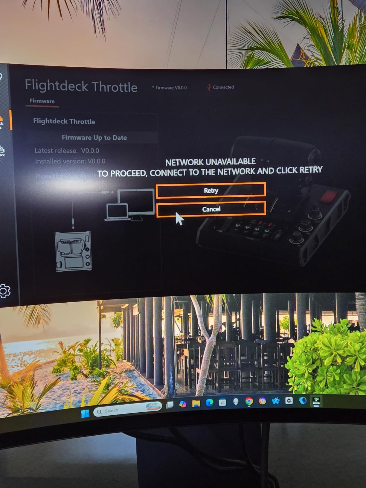 Turtle Beach VelocityOne Flightdeck Universal HOTAS Simulation System - PC | Windows 10 & 11 PCs, Joystick & Throttle for Air & Space Combat Simulation, Touch Display, 139 Mappable Controls, Black customer photo 1