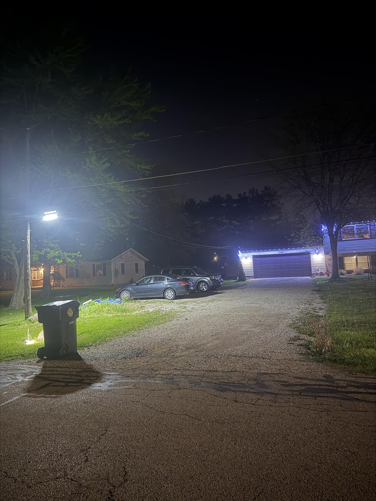 OKPRO Solar Street Light, IP66 Waterproof Solar Lights Outdoor customer photo 2