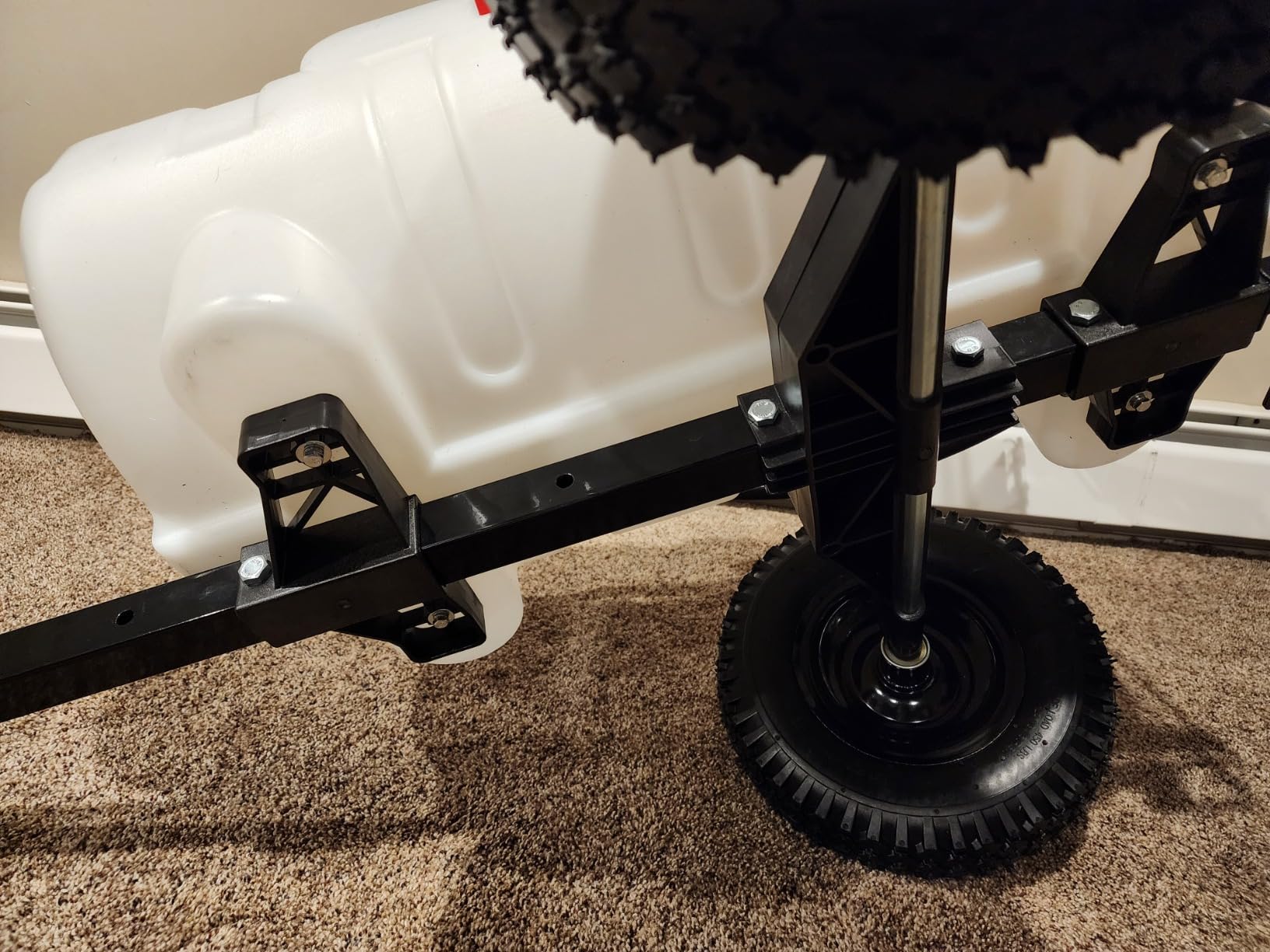 CHAPIN 97664 15-Gallon Tow-Behind ATV/UTV Sprayer, 2-Nozzle Boom customer photo 1