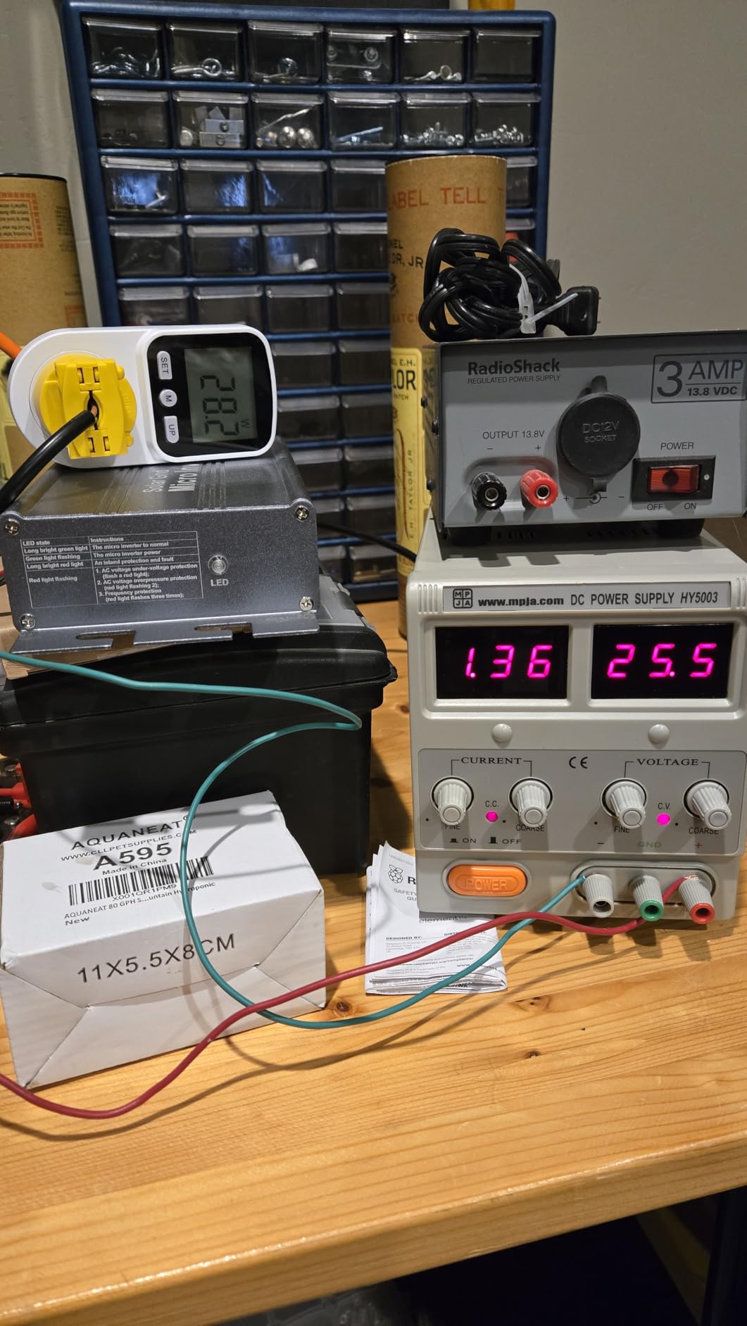 Solar Grid Tie Micro Inverter MPPT Smart Micro PV System | DC 18V-50V to AC Output 110V/230Voc Auto, 50/60Hz customer photo 2