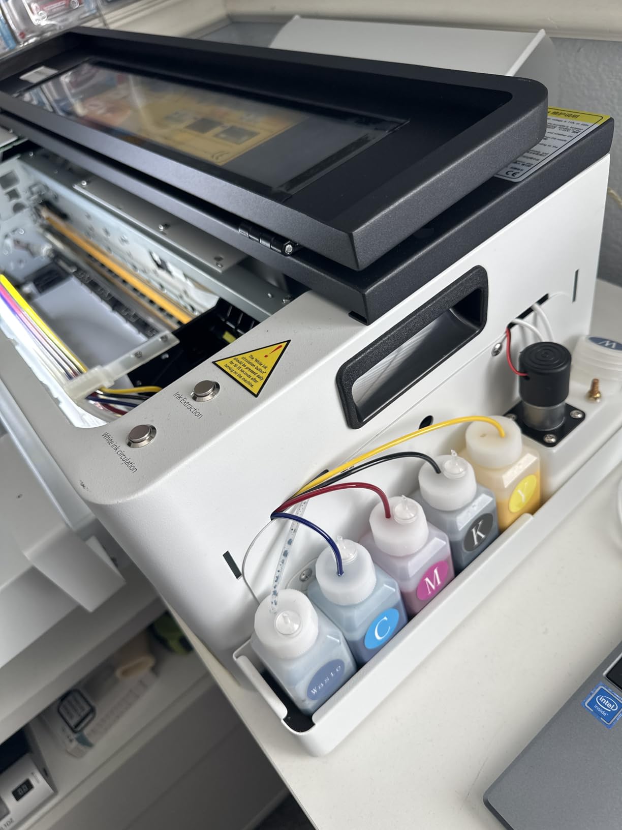Lancelot A3 L1800 DTF Printer with Oven Roll Feeder, White Ink Circulation customer photo 1