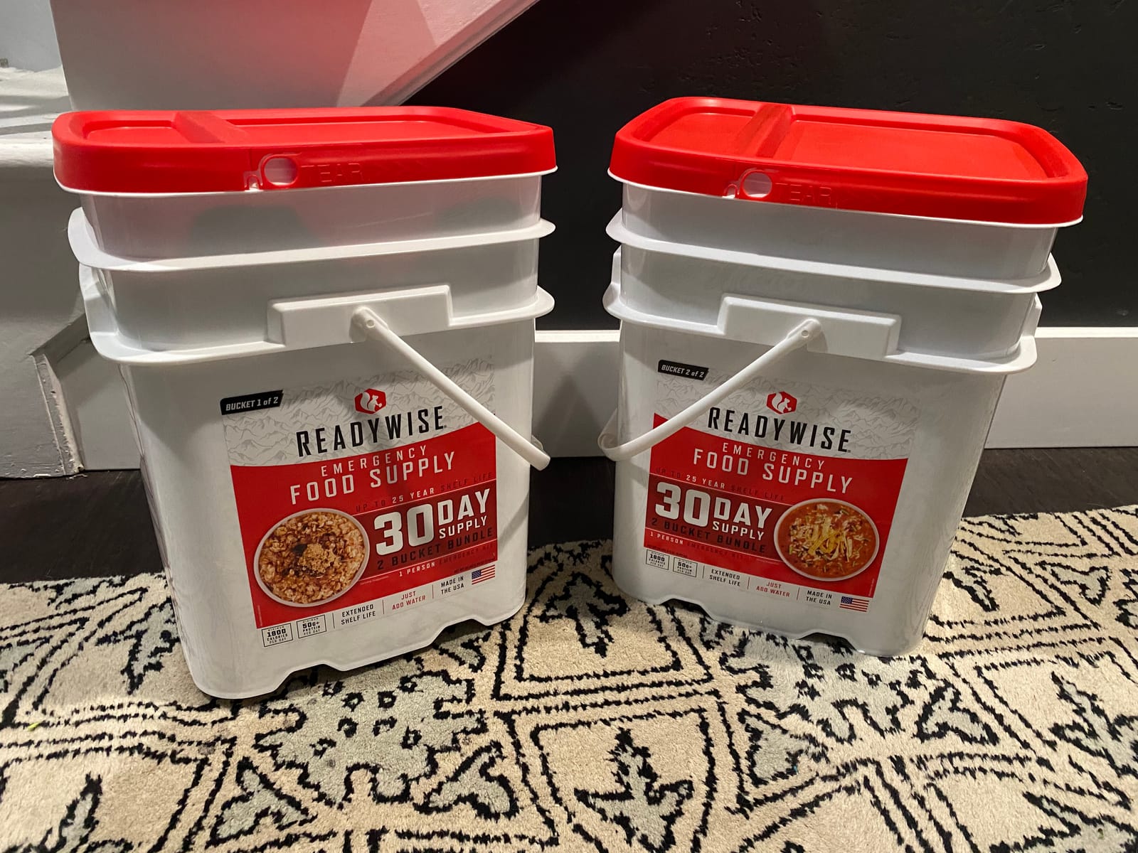 READYWISE Emergency Food Survival Supply 14 Day Bucket, 150 Servings customer photo 2