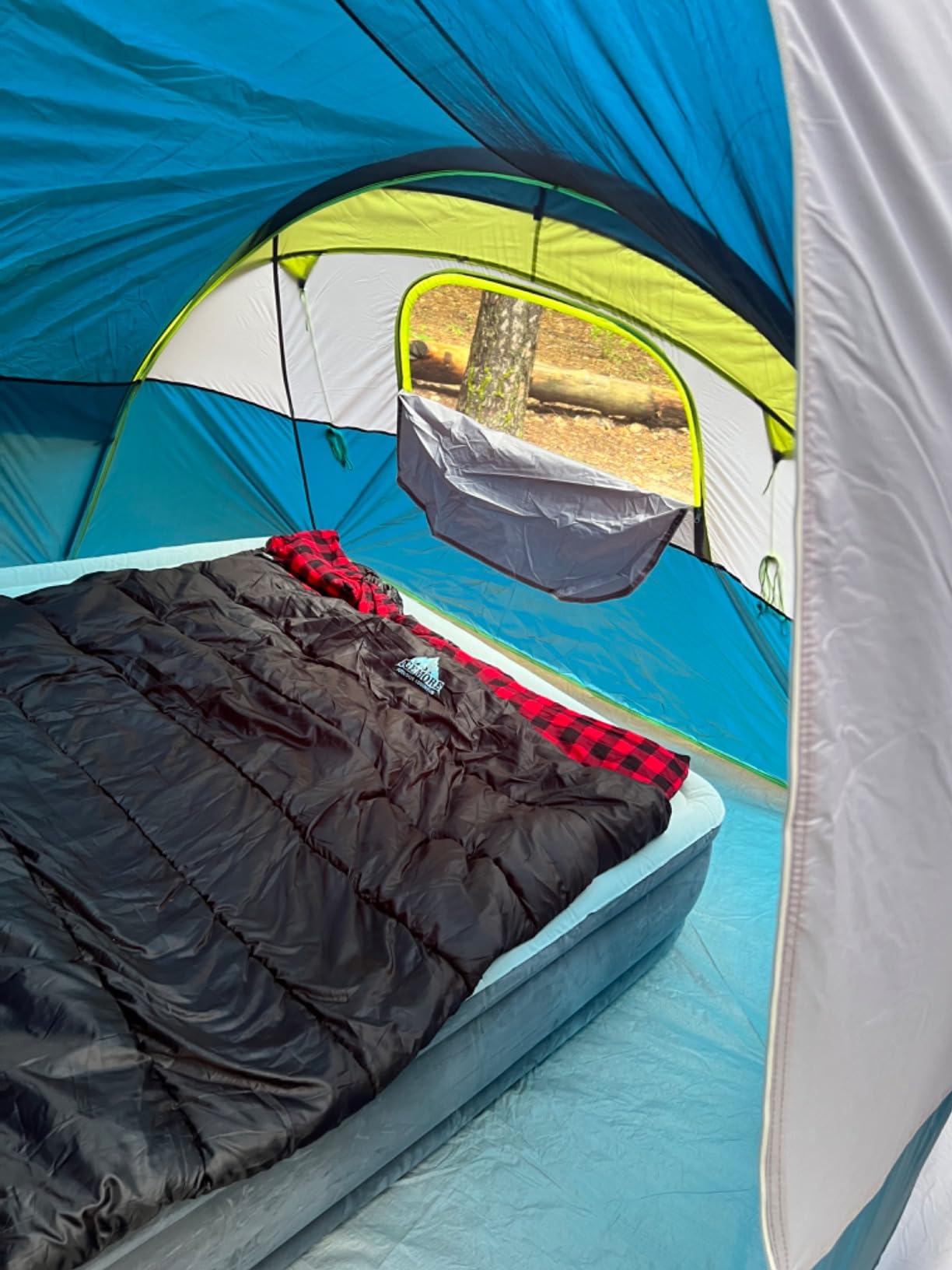 Cotton Flannel Double Sleeping Bag, 2 Person Camping Sleeping Bag customer photo 1