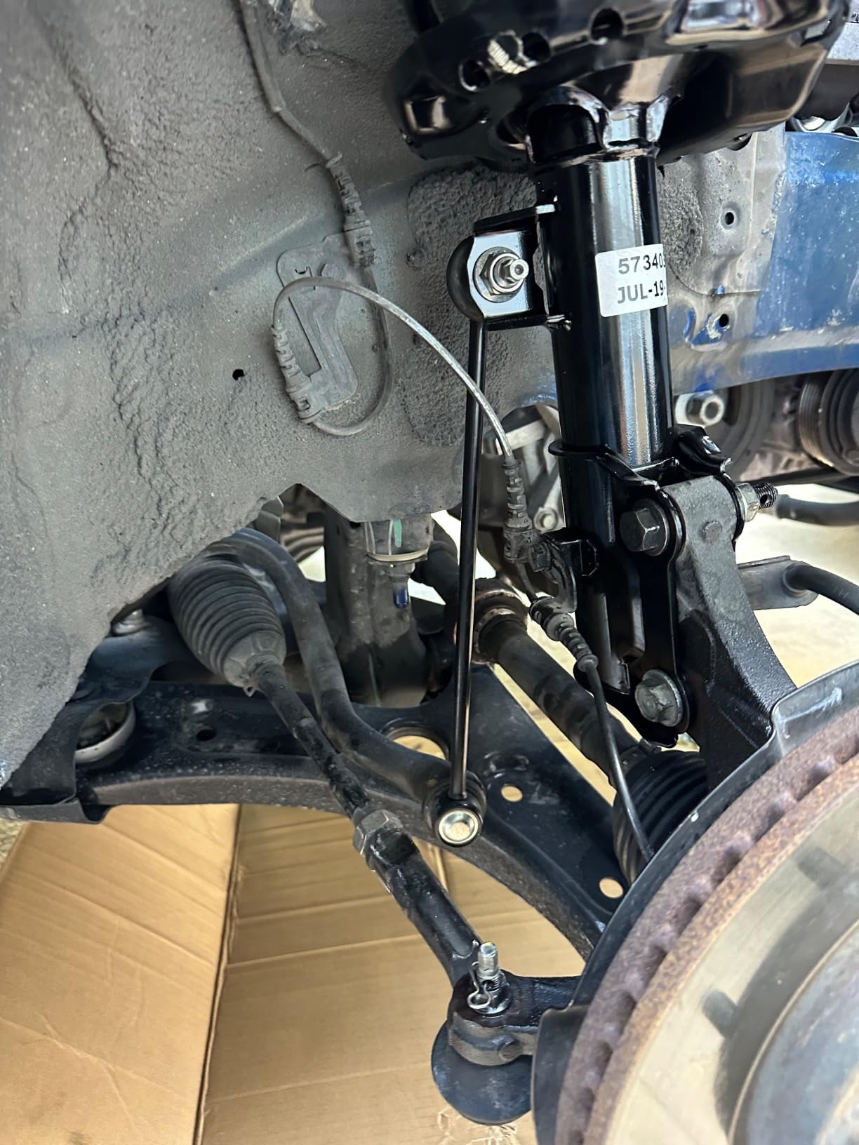 Detroit Axle - 2 Front Struts for 2017-2020 Hyundai Elantra | 2020-2022 Kia Forte, Complete Struts with Coil Spring Assembly Replacement Quick Suspension Strut Shock 2018 2019 2021 customer photo 1