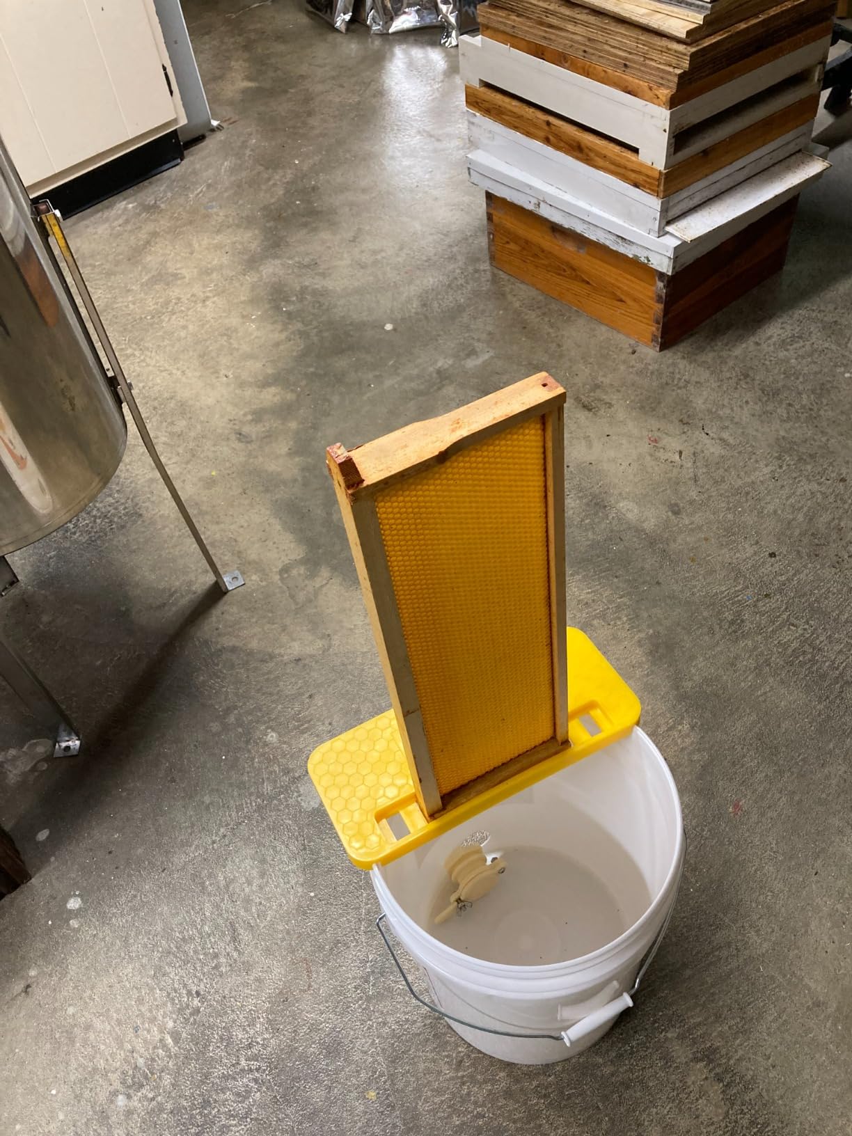 Uncapping Tank, Honey Extractor customer photo 2