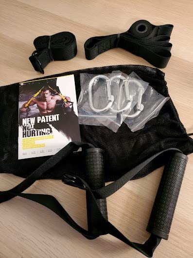 Bodyweight Resistance Training Straps, Home Gym Fitness Trainer kit customer photo 2