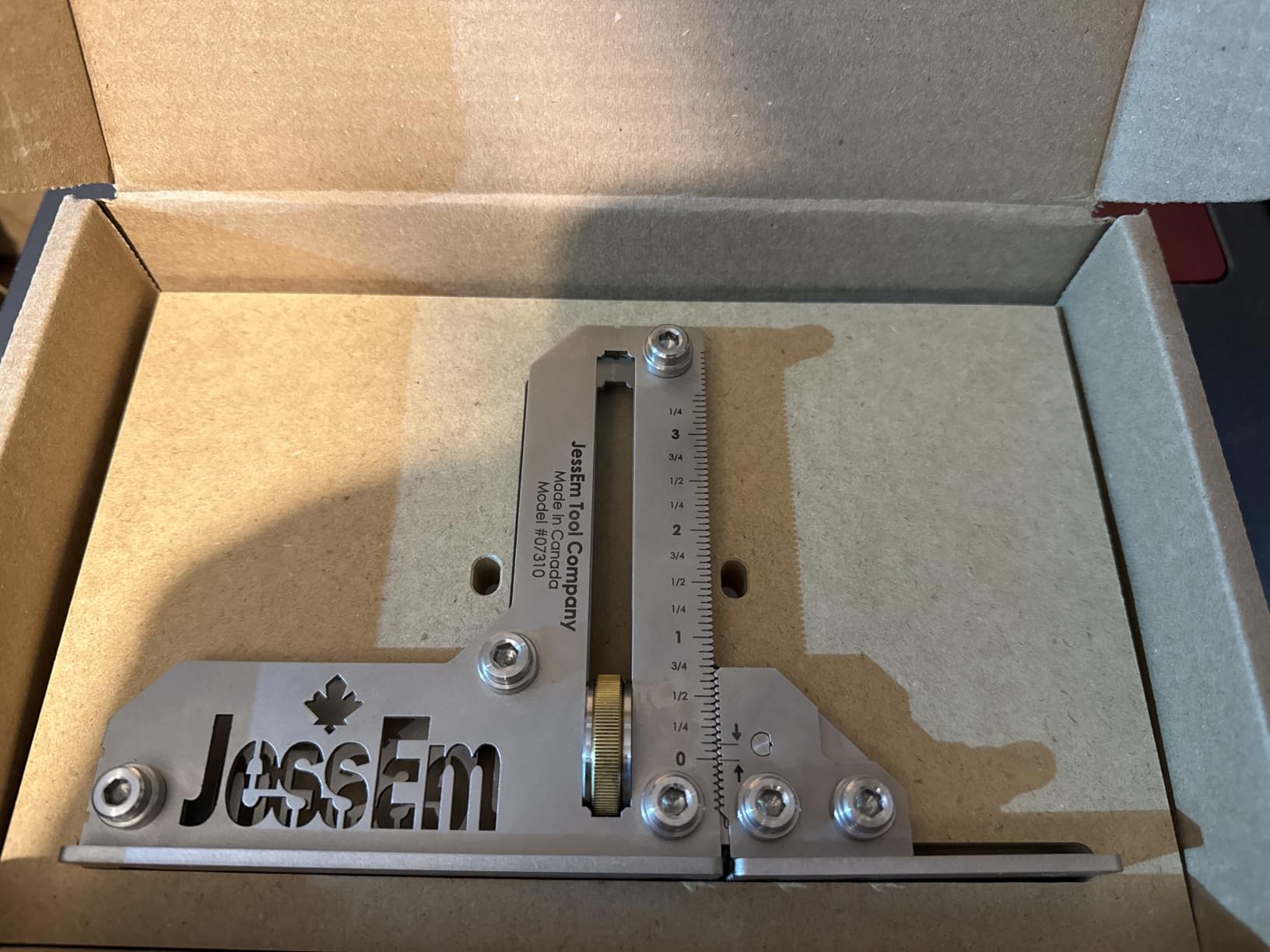 JessEm Large Imperial Tool Setting Gauge customer photo 1