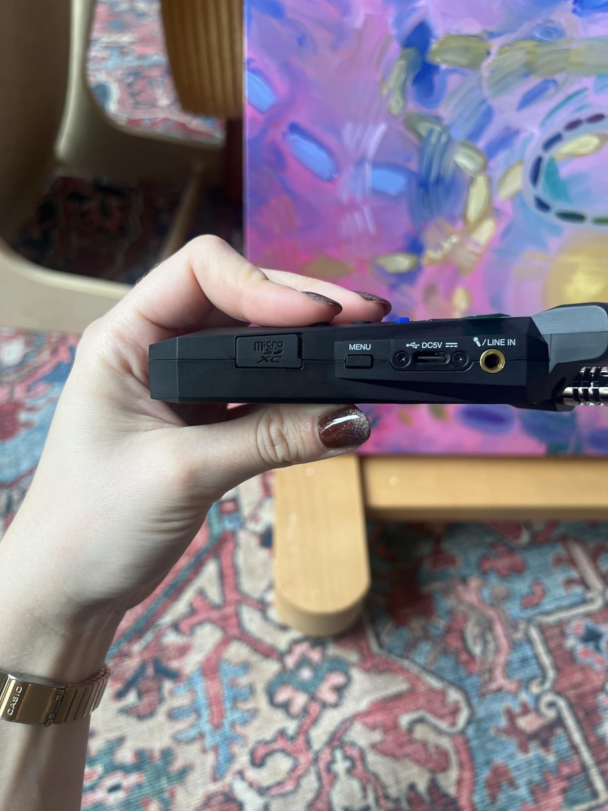 Zoom H1 Essential Recorder for Musicians, Podcasters & Content Creators | Clip-Free Audio with 32-Bit Float, X/Y Stereo Mics, USB Microphone Mode, 10-HR Battery, Accessibility Features customer photo 2