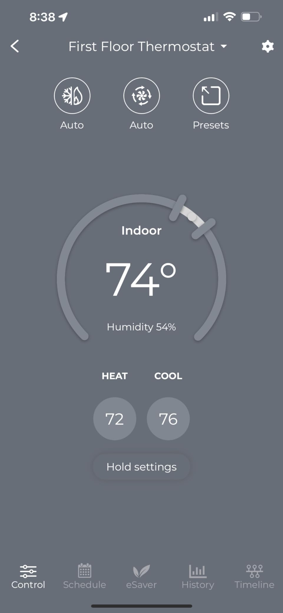Cielo Smart Thermostat Eco for Central HVAC, Energy Star Certified (Black) | Supports Conventional Systems up to (2H/2C) & Heat Pumps (4H/2C) | Free C-Wire Adapter | NOT for Mini Split Systems customer photo 1