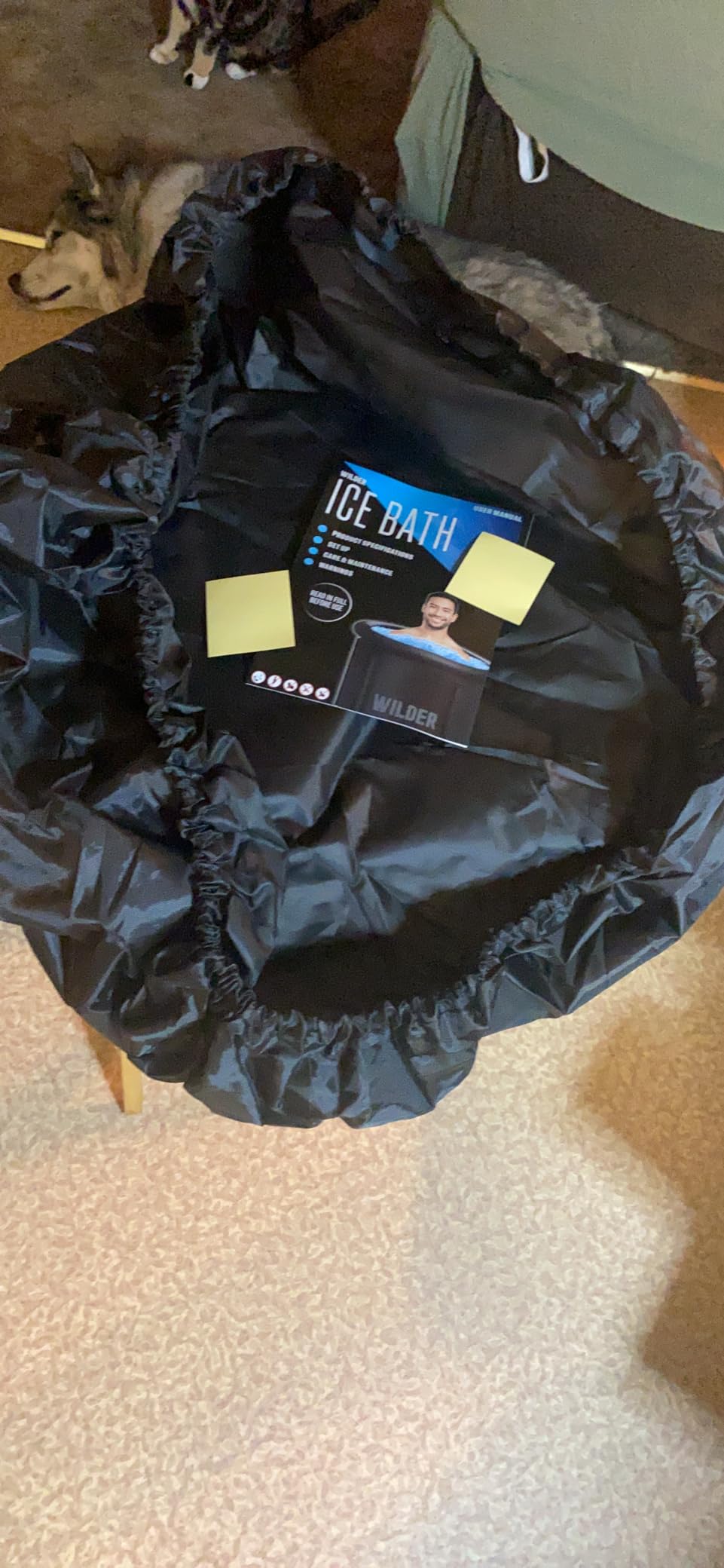 Wilder XL Ice Bath Cold Plunge - 86 Gallon Portable Ice Bath Tub for Recovery and Cold Water Therapy - Triple Insulated customer photo 2