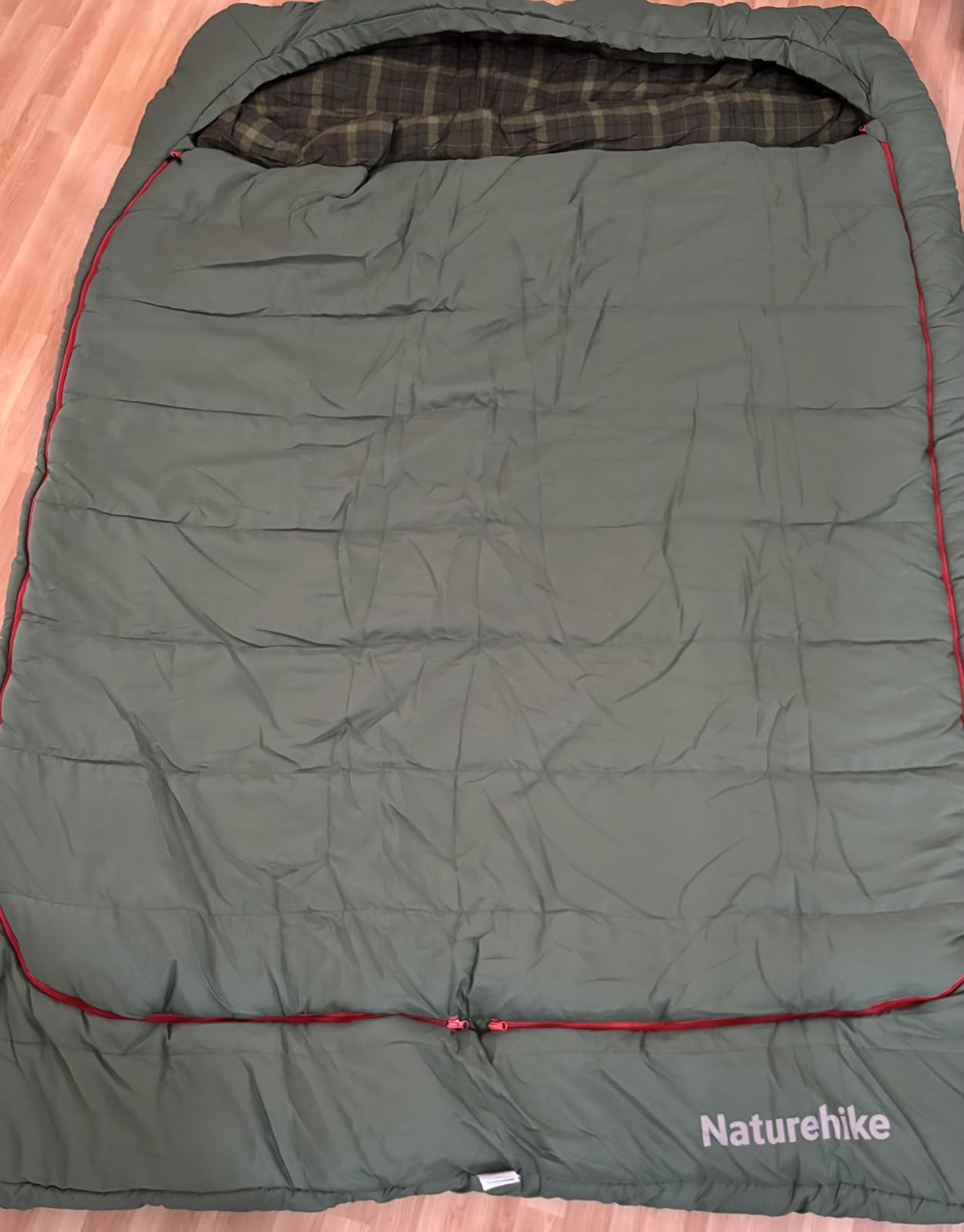 Naturehike Double Sleeping Bag for Adults with Pillows for Couples & Family customer photo 1