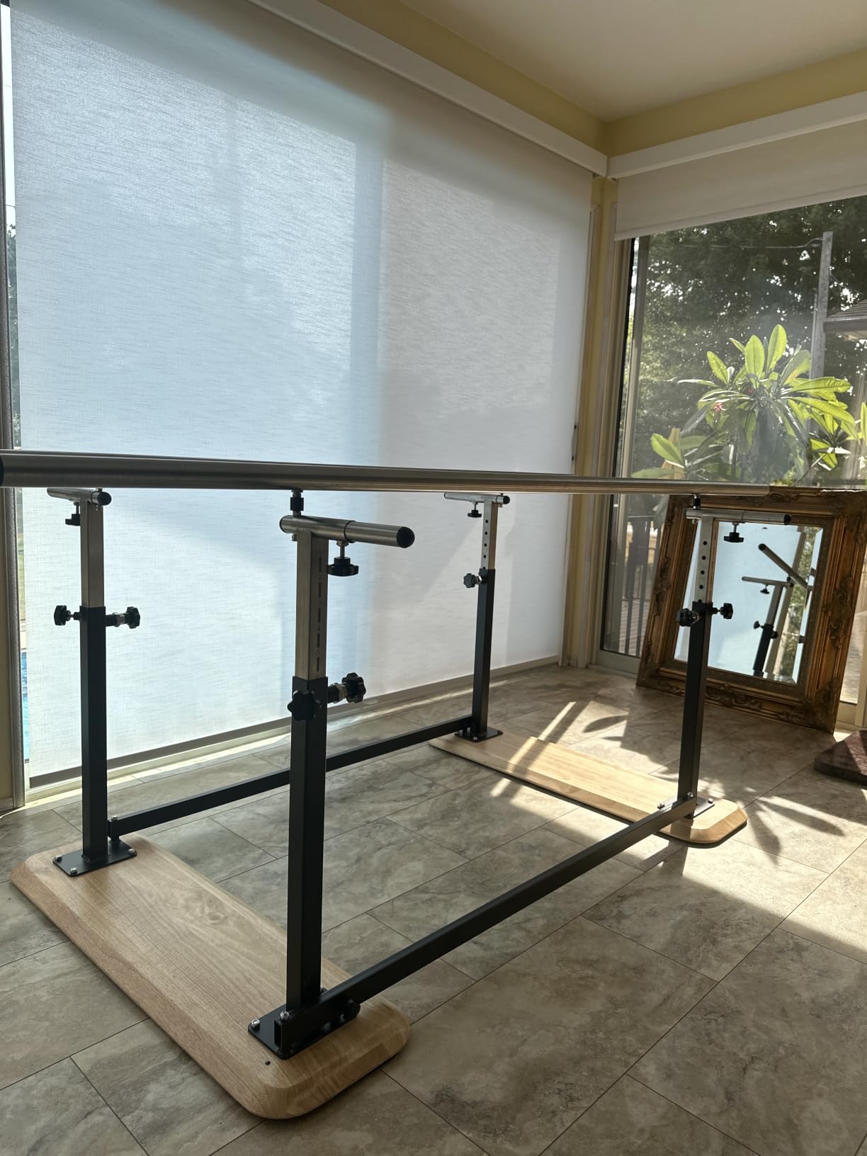 VivaComfort 7 Feet Folding Parallel Bars for Physical Therapy customer photo 1