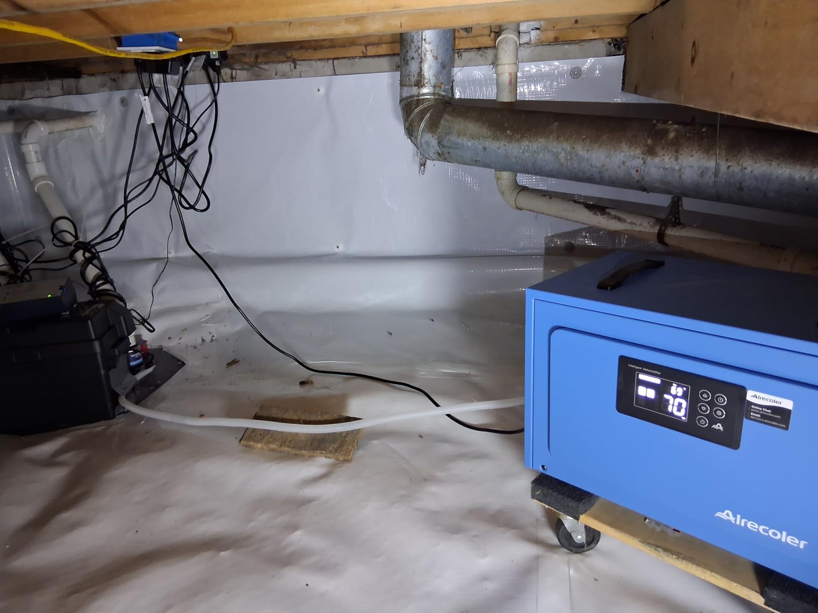 125 Pints Commercial Dehumidifier for Crawl Space & Basement customer photo 2