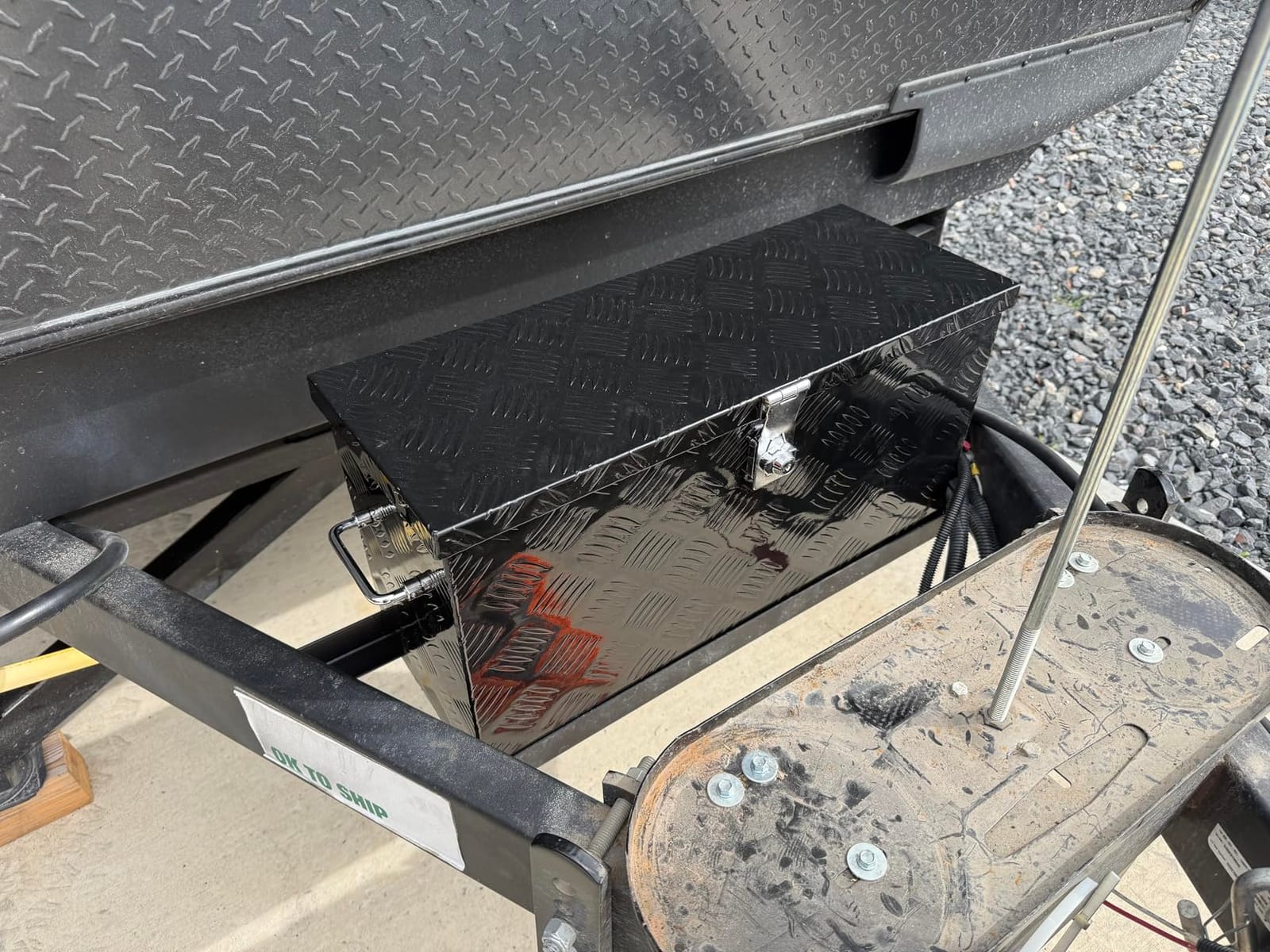 60''Inch Aluminum Truck Tool Box Trailer Chest Box(‎60