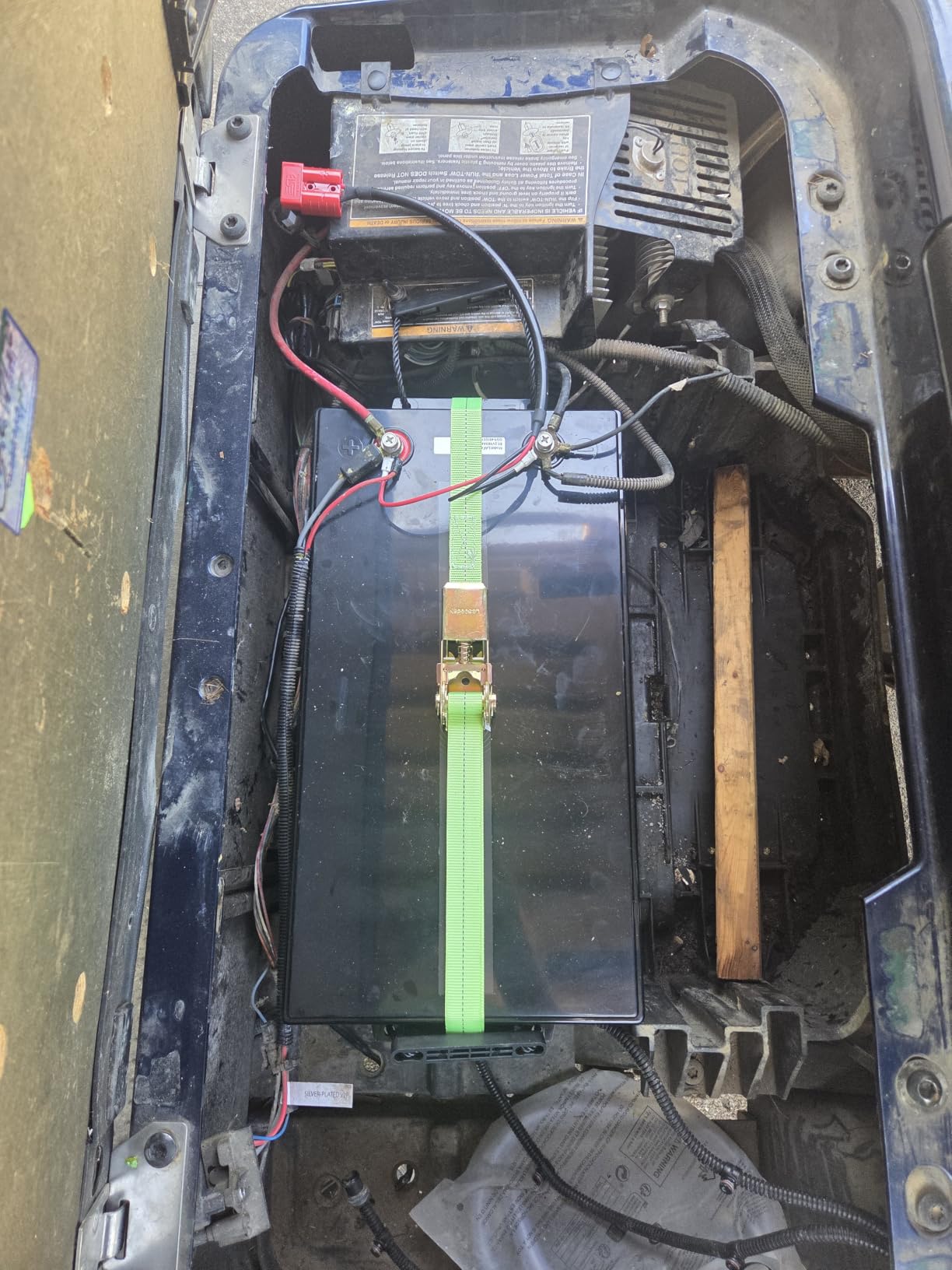 48V Lithium Golf Cart Battery Conversion Kit,with Touch Monitor and Charger,200A BMS(1000A Peak Current,10.24kW Output),4000+ Cycles 48V Lifepo4 Battery Perfect for Golf Carts,Trolling Motor(100AH) customer photo 1