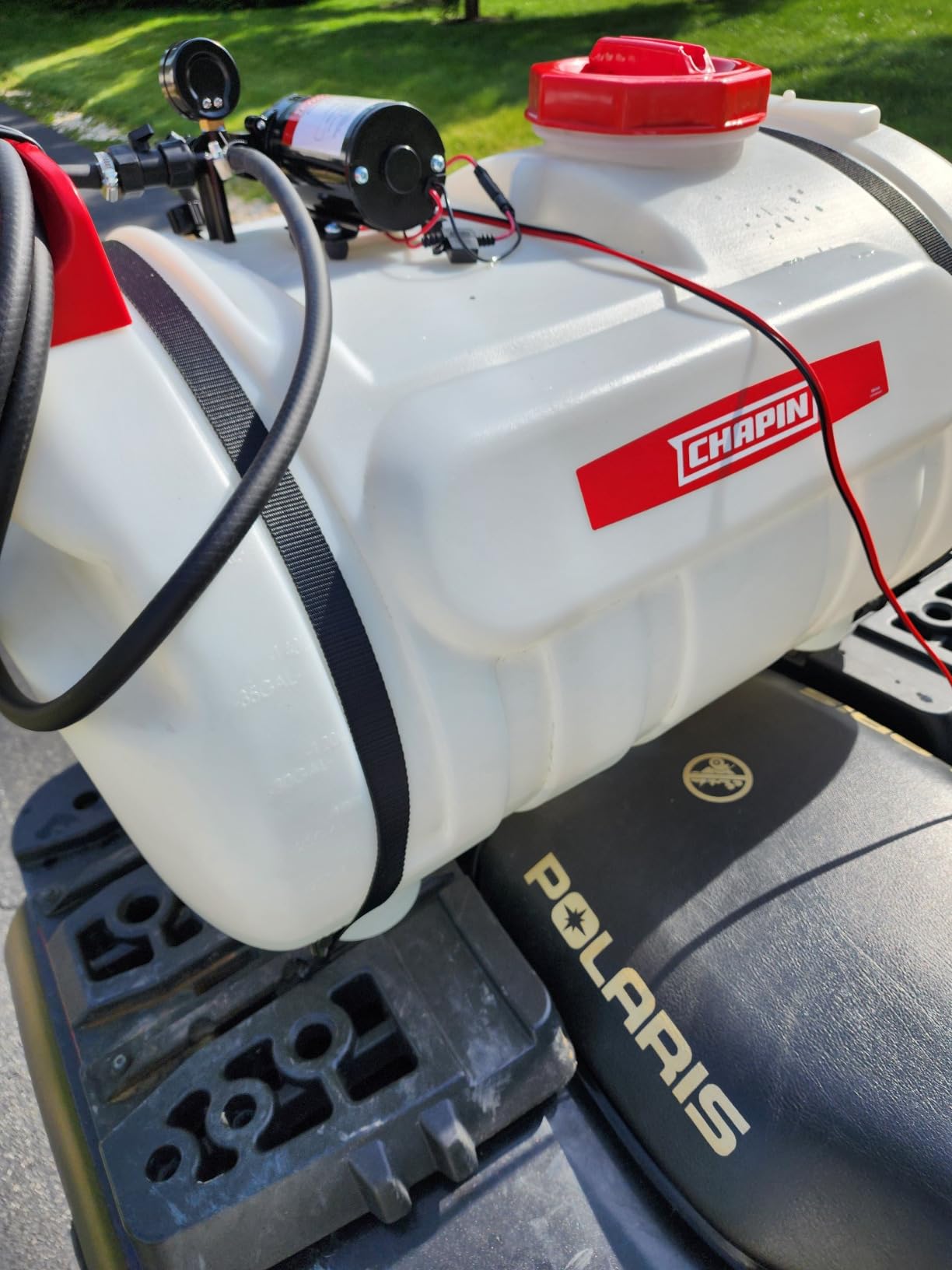 CHAPIN 98444 40-Gallon ATV/UTV Sprayer, 2-Nozzle Boom & 2.5 GPM Pump customer photo 2