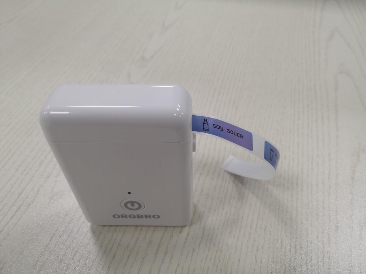 ORGBRO Label Maker Machine with Tape, X1 Bluetooth Mini Label Printer customer photo 1