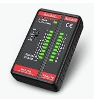 Network Cable Tester, HABOTEST HT812A with RJ45 RJ11 Port, Ethernet Cable Tester Tool,Speaker, Coax, Video, and Data Fast/Slow Gear, 60V Cable Telephone Line Continuity Test for CAT5/CAT5E/CAT6/CAT6A customer photo 1