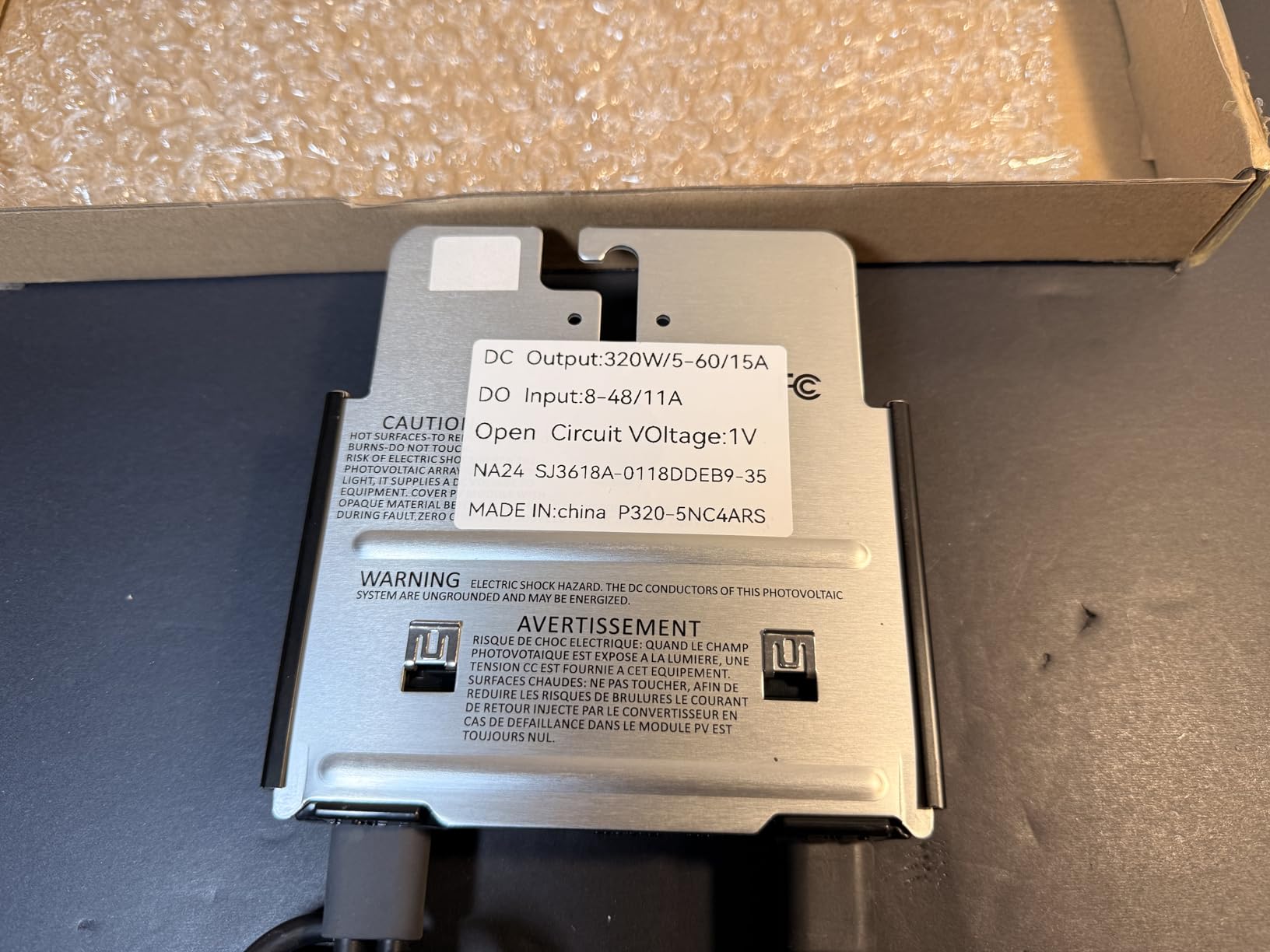 320W PV Optimizer for Solar Panels | MPPT DC Power Optimizer, Boost Efficiency, Compatible with Most Solar Panels customer photo 2